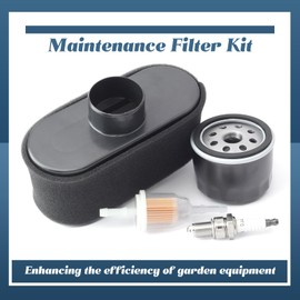 Esttlamer Maintenance Filter Kit Compatible with John Deere Zero-Turn Mower Z530M, Lawn Tractor X300R X300 X304 X320 X324 X360 X500 Parts Replace MIU12555 AM125424 AM116304 M805853