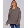 ANRABESS Sweatshirts for Women 2025 Fall Long Sleeve Shirts Oversized