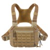 VOTAGOO Tactical Chest Bag, 2L Capacity, Molle Chest Rig, Chest