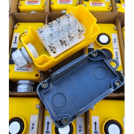 Bucher Hydraulics Control Box - Dump Trailer Controller - 4 Wire - No Wire - NEW