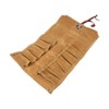 ieron Waxed Canvas Roll Bag - Hand Tool Organizer with