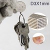D3mmX1mm-200pcs Magnets,Neodymium Magnets Refrigerator Magnets,Ideal for Refrigerator,Office,Science and Technology Small