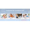 Children Alarm Clock with Large Numbers - Easy-Read Kids Learning