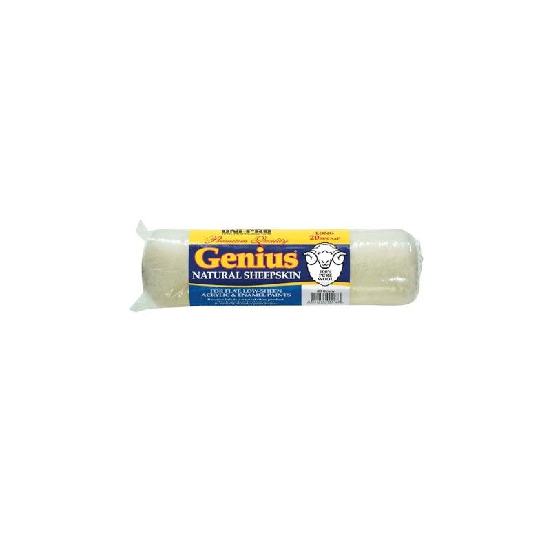 Uni-Pro 20 mm Nap Genius Sheepskin Roller Cover, 230 mm