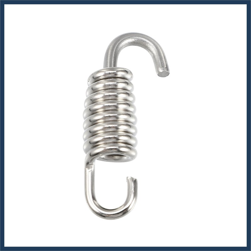 INFINAUTO 2 Pcs Universal Exhaust Pipe Spring for Motorcycles 43mm