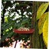 CORHAD Birdbath Bird Feeder Combo Heavy Duty Outdoor Hanging Bird