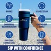 SUN NINJA - 40oz Tumbler - Navy Blue