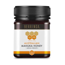 Berringa Australian Manuka Honey, MGO 220+ Medium Strength, Raw & Unfiltered, 8.82 fl oz