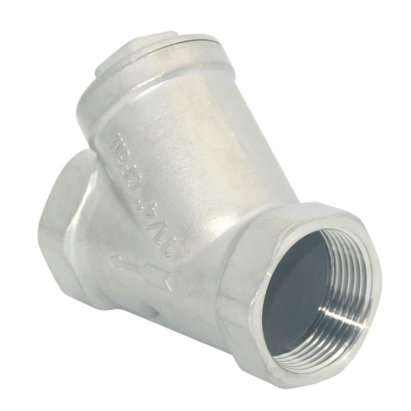 Megairon 1-1/4" WYE Strainer Mesh Filter Valve,800WOG Y-Spring NPT Female