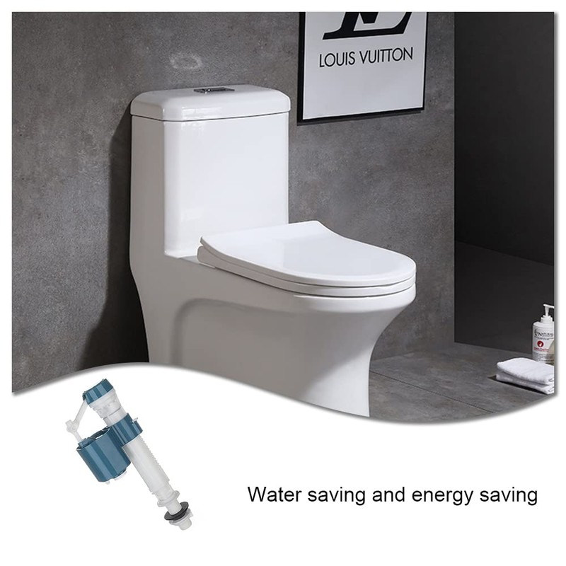 Toilet Fill Valve,Toilet Flush System Replacement Lightweight Float Flush Valve