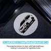 2 Pack LED Car Door Projector Courtesy Lights Ghost Shadow