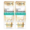 Pack Protector Solar Defender Antibrillo Invisible 80ml Oréal Paris