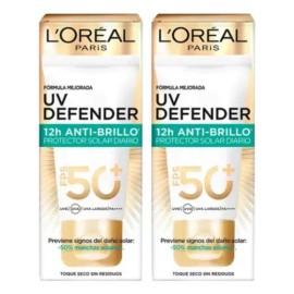 Pack Protector Solar Defender Antibrillo Invisible 80ml Oréal Paris