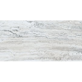 Universal Bianco Classico 3 MIL x 12 in. W x 24in. L Peel and Stick Water Resistant Vinyl Tile Flooring (30 sqft/case)