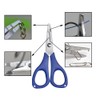 SagaSave Multifunctional Fishing Thread Scissor with Comfortable Handle Portable Saltwater