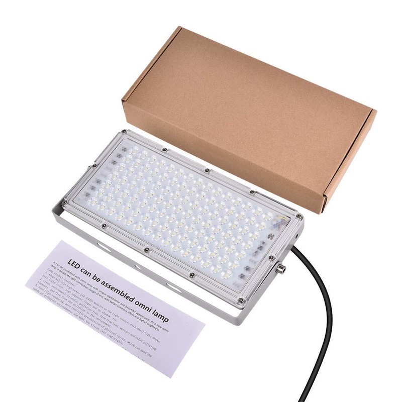 Sararoom 100W LED Flood Light Outdoor, IP65 Waterproof Security Lights,