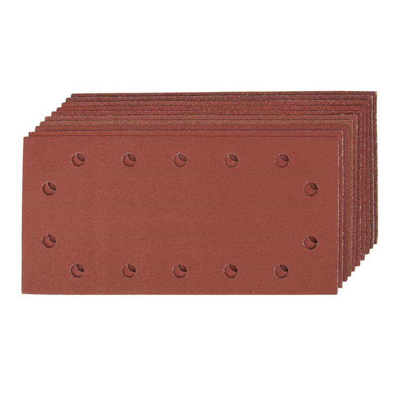 Dapetz ® Hook and Loop 1/2 Punched Sanding Sheets 10Pk