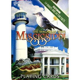 Mississippi Souvenir Playing Cards