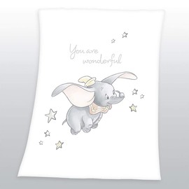 Herding Soft-Peach Blanket, Polyester, White, 75 x 100 cm