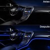 PUNKZZ Tiras De Luces Fría Interior Para Auto Luz De