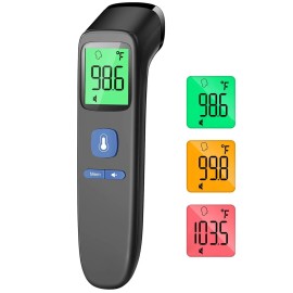 iHealth No-Touch Forehead Thermometer | Infrared Digital for Adults Kids Babies