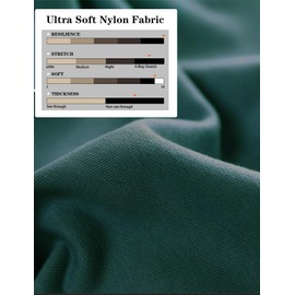 Inno UPF 50+ Plus Size Workout Shirt for Women Long Sleeves Moisture Wicking Tshirt Running Hiking Sports Tops,Dark Forest 2X