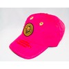 Damier Langevinè® Designer Trendy Distressed Pink Baseball Cap Lion Hat