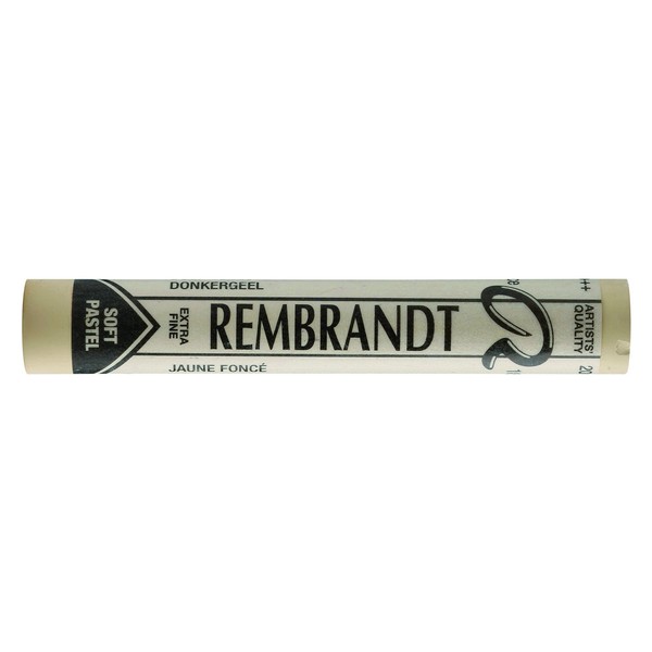 Rembrandt Talens Soft Pastel, Single Pastel, 202 Dark Yellow 9