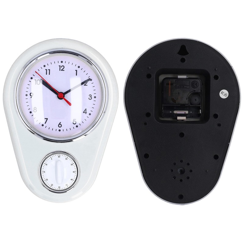 9 Inch Kitchen Timer Wall Clock Multifunction Innovative Precise Time