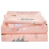 Yibeizi Pink Bunny Twin Sheets Set for Girls, Kids Cute