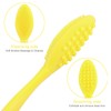Lip Scrub Brush,Double-Sided Silicone Exfoliating Lip Brush Tool for Smoother