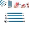 32Pcs Polymer Clay Tools Durable Wood Metal Comfortable Handle Food
