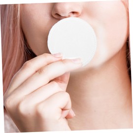 DOITOOL 200 Pcs Makeup Remover Cloth Microfiber Wipes Face Wipes Makeup Remover Cotton Wipes Cotton Sanitary Pads Reusable Facial Pads Cleaning Wipes Cotton Pads for Face Round White Towel
