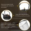 Dyna-Living Cast Iron Teapot Japanese Tea Kettle Set 1200ml/40.6oz Japanese