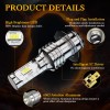 CHUSYYRAY High Power HID LED Headlight H6 Bulb for Yamaha