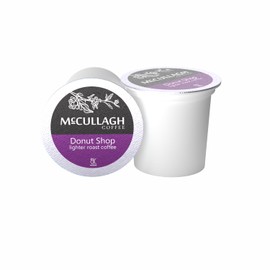 McCullagh Coffee Donut Shop Single Serve Coffee 96 Count Medium Roast