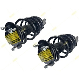 OREDY Pair Front Complete Struts for Chevy Traverse 2009-2012, GMC Acadia 2007-2012, Buick Enclave 2008-2012, Saturn Outlook 2007-2010 Shock w/Coil Spring Set -172518