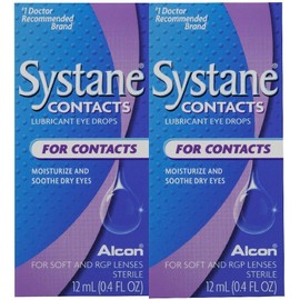 Systane Contacts Soothing Drops-0.405 oz, 12mL, 2 pack