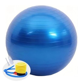 Kojoon Yoga Ball 55 cm Non-Slip Exercise Ball Gymnastics Ball Anti-Burst Fitness Balls Yoga Exercise Sitting Ball