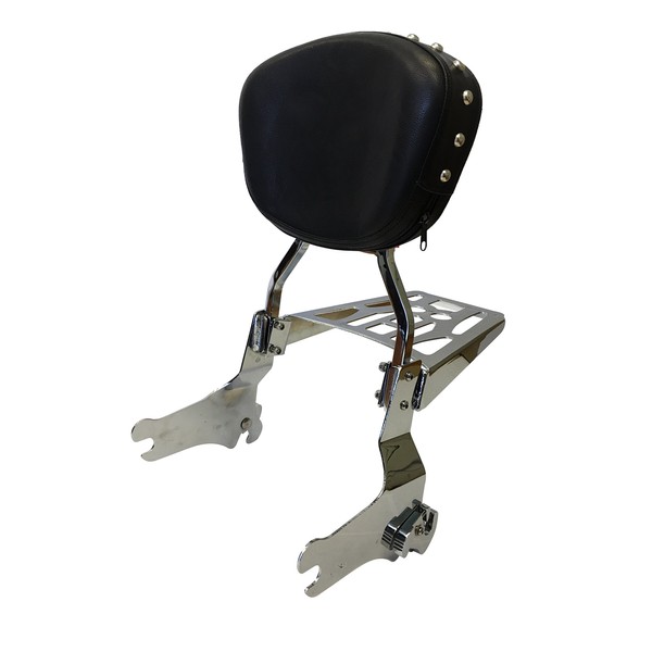 Sissy Bar Backrest & Luggage Rack for 94+ Harley Davidson