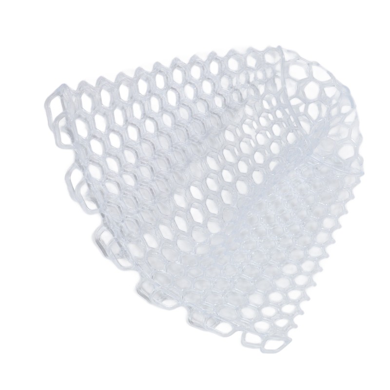 Fly Fishing Landing Net Collapsible Clear Rubber Replacement Bag for