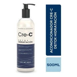 Acondicionador Cre-c Detox Acondicionador Detox Hidratacin 2024 en dosificador de 500mL por 1 unidad                                                  