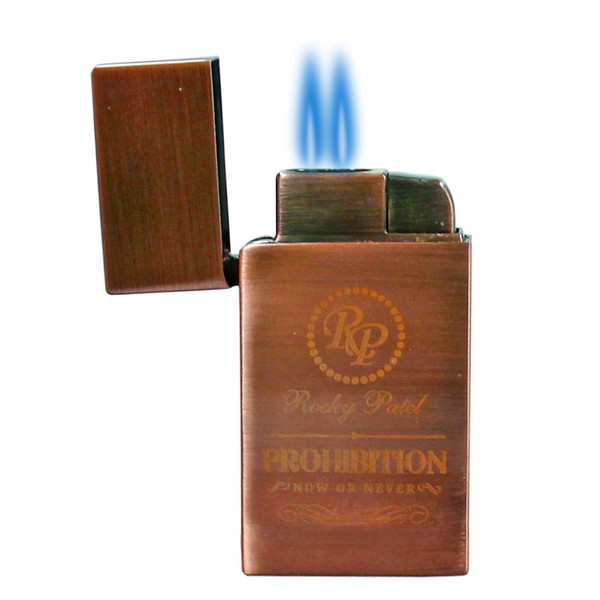 Rocky Patel Prohibition Dual Torch Flame Lighter