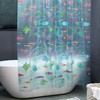 Underwater World Fish Shower Curtain, Ocean Tropical Fish Shower Curtains,