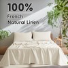 SONORO KATE 100% French Pure Linen Sheets, Breathable and Durable