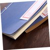 GRIRIW 2pcs Creative Ancient Hand-made Thread Diary Notepad Blue Cover