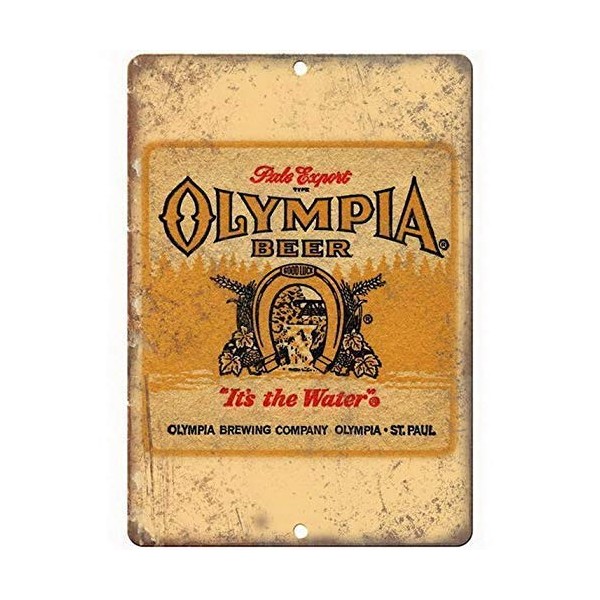 Olympia Beer St. Paul MN Man Cave Décor Retro Ad