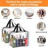9 Pcs Clear Makeup Bag Set, Clear Makeup Bag Set,