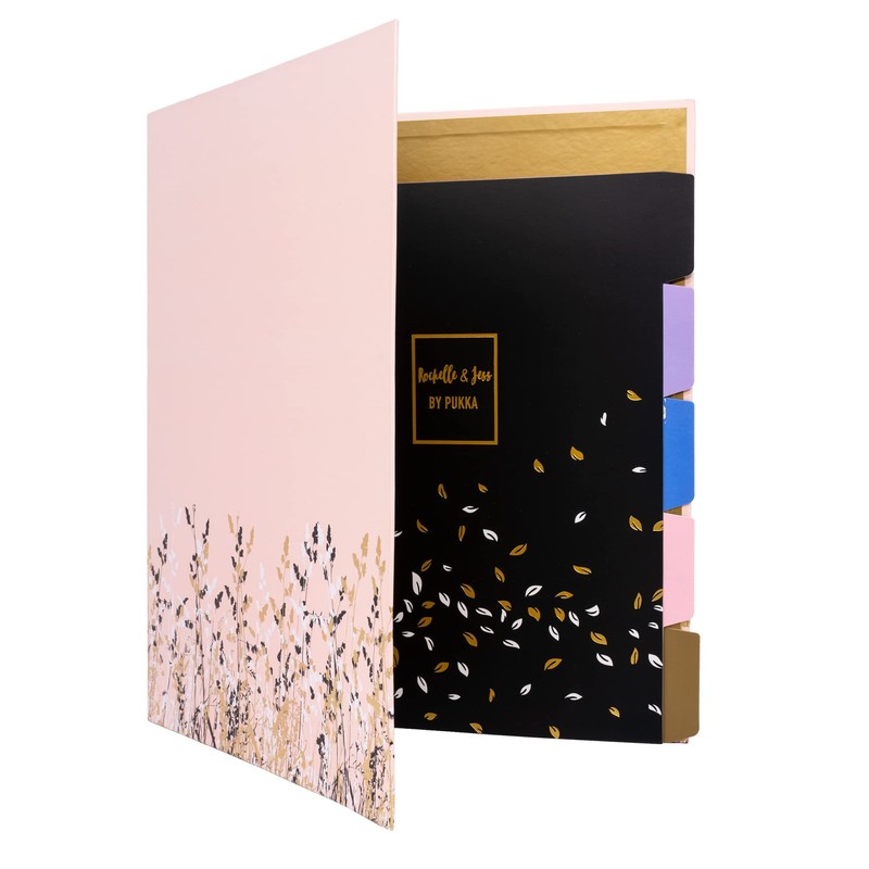 Pukka Pad, Rochelle & Jess A4 Preloaded Rollbound Ringbinder –