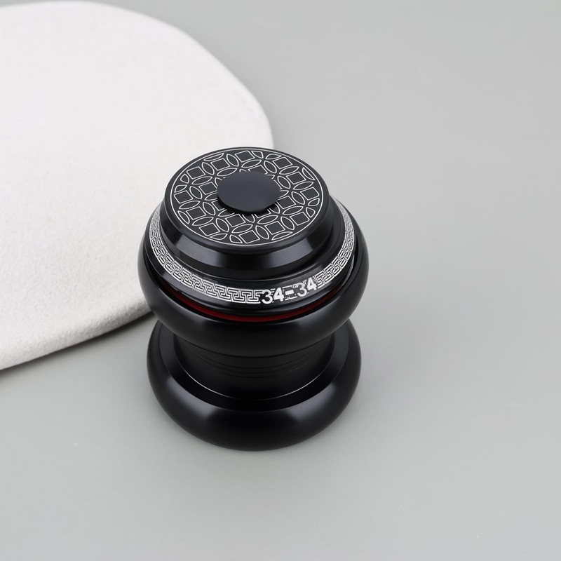 YINETTECH 34-34mm Aluminum Alloy Headset for 34mm Front Fork Steel